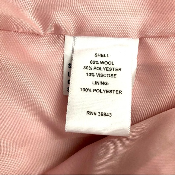 T Tahari blush pink cocoon jacket - Picture 5 of 6